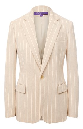Женский шерстяной жакет RALPH LAUREN бежевого цвета по цене 248000 руб., арт. 290815806 | Фото 1 Женский шерстяной жакет RALPH LAUREN бежевого цвета, арт. 290815806 | Фото 1