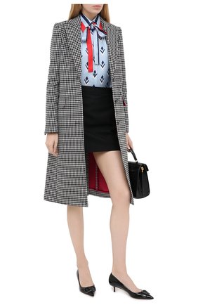 Женская кожаные туфли valentino garavani vlogo VALENTINO черного цвета по цене 59950 руб., арт. UW2S0Q63/TMK | Фото 2 Женская кожаные туфли valentino garavani vlogo VALENTINO черного цвета, арт. UW2S0Q63/TMK | Фото 2