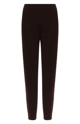 Женские джоггеры ALLUDE темно-коричневого цвета по цене 27450 руб., арт. 205/65023 | Фото 1 Женские джоггеры ALLUDE темно-коричневого цвета, арт. 205/65023 | Фото 1