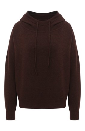 Женская худи ALLUDE темно-коричневого цвета по цене 29250 руб., арт. 205/65025 | Фото 1 Женская худи ALLUDE темно-коричневого цвета, арт. 205/65025 | Фото 1