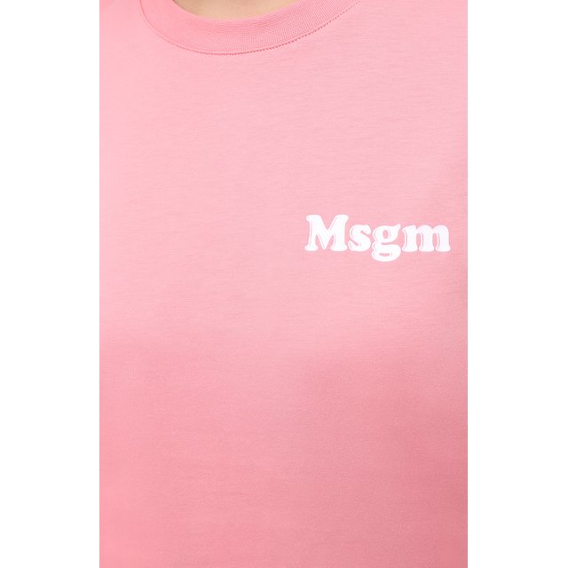 Хлопковая футболка MSGM 11218858