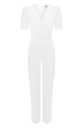 Женский комбинезон MSGM белого цвета по цене 49950 руб., арт. 2943MDA33 207600 | Фото 1 Женский комбинезон MSGM белого цвета, арт. 2943MDA33 207600 | Фото 1