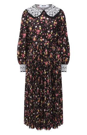 Женское платье MSGM черного цвета по цене 79100 руб., арт. 2943MDA32P 207625 | Фото 1 Женское платье MSGM черного цвета, арт. 2943MDA32P 207625 | Фото 1