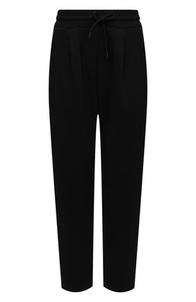 Женские хлопковые брюки MSGM черного цвета по цене 17550 руб., арт. 2941MDP62 207799 | Фото 1 Женские хлопковые брюки MSGM черного цвета, арт. 2941MDP62 207799 | Фото 1