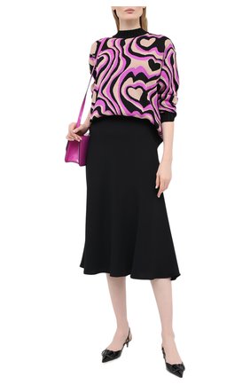 Женская пуловер MSGM разноцветного цвета по цене 31350 руб., арт. 2941MDM126 207775 | Фото 2 Женская пуловер MSGM разноцветного цвета, арт. 2941MDM126 207775 | Фото 2