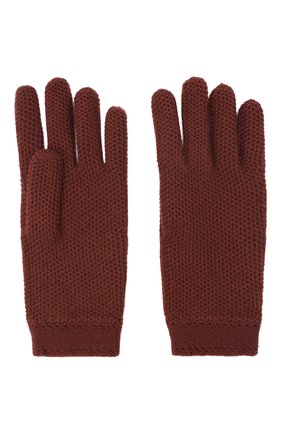 Женские кашемировые перчатки LORO PIANA бордового цвета по цене 28400 руб., арт. FAA1252 | Фото 2 Женские кашемировые перчатки LORO PIANA бордового цвета, арт. FAA1252 | Фото 2 (Материал: Кашемир, Шерсть)