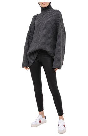Женские кожаные брюки POLO RALPH LAUREN черного цвета по цене 105500 руб., арт. 211765887 | Фото 2 Женские кожаные брюки POLO RALPH LAUREN черного цвета, арт. 211765887 | Фото 2