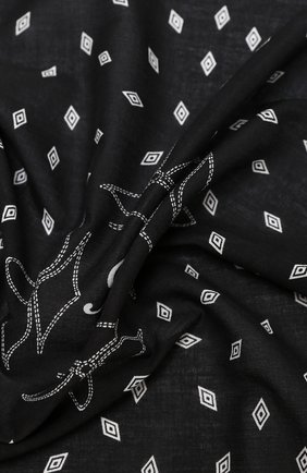 Женский хлопковый платок POLO RALPH LAUREN черного цвета по цене 7220 руб., арт. 455816598 | Фото 2 Женский хлопковый платок POLO RALPH LAUREN черного цвета, арт. 455816598 | Фото 2