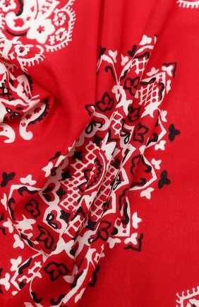 Женский хлопковый платок POLO RALPH LAUREN красного цвета по цене 7220 руб., арт. 455816598 | Фото 2 Женский хлопковый платок POLO RALPH LAUREN красного цвета, арт. 455816598 | Фото 2