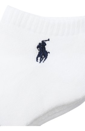 Женские комплект из 3 пар носков POLO RALPH LAUREN белого цвета по цене 2635 руб., арт. 455747502 | Фото 2 Женские комплект из 3 пар носков POLO RALPH LAUREN белого цвета, арт. 455747502 | Фото 2