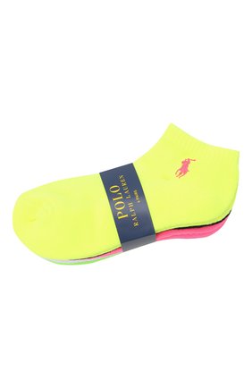 Женские комплект из 3 пар носков POLO RALPH LAUREN разноцветного цвета по цене 2635 руб., арт. 455711303 | Фото 1 Женские комплект из 3 пар носков POLO RALPH LAUREN разноцветного цвета, арт. 455711303 | Фото 1