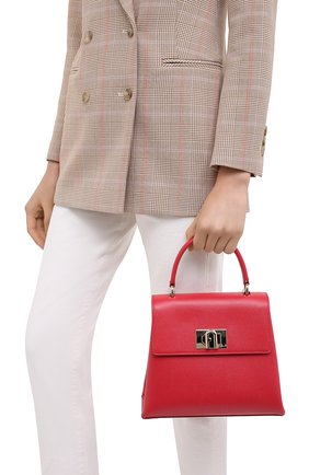 Женская сумка 1927 FURLA красного цвета по цене 30000 руб., арт. BAKPACO/ARE000 | Фото 2 Женская сумка 1927 FURLA красного цвета, арт. BAKPACO/ARE000 | Фото 2