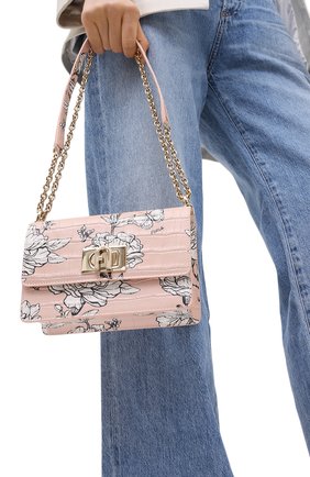 Женская сумка furla 1927 FURLA розового цвета по цене 28000 руб., арт. BAWNACO/KFI000 | Фото 2 Женская сумка furla 1927 FURLA розового цвета, арт. BAWNACO/KFI000 | Фото 2