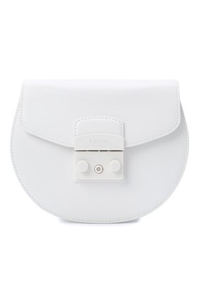 Женская сумка metropolis mini FURLA белого цвета по цене 21000 руб., арт. BATJEP0/VNC000 | Фото 1 Женская сумка metropolis mini FURLA белого цвета, арт. BATJEP0/VNC000 | Фото 1