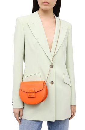 Женская сумка metropolis mini FURLA оранжевого цвета по цене 21000 руб., арт. BATJEP0/VNC000 | Фото 2 Женская сумка metropolis mini FURLA оранжевого цвета, арт. BATJEP0/VNC000 | Фото 2