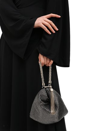 Женская сумка callie JIMMY CHOO черного цвета по цене 122500 руб., арт. CALLIE/IAM | Фото 2 Женская сумка callie JIMMY CHOO черного цвета, арт. CALLIE/IAM | Фото 2