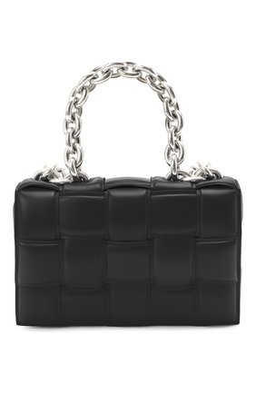 Женская сумка chain cassette BOTTEGA VENETA черного цвета по цене 271500 руб., арт. 631421/VBWZ0 | Фото 1 Женская сумка chain cassette BOTTEGA VENETA черного цвета, арт. 631421/VBWZ0 | Фото 1