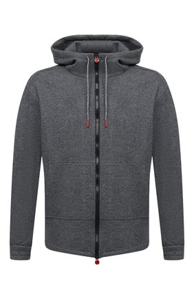 Мужская кашемировый кардиган KITON серого цвета по цене 340000 руб., арт. UMC010K01T20 | Фото 1 Мужская кашемировый кардиган KITON серого цвета, арт. UMC010K01T20 | Фото 1