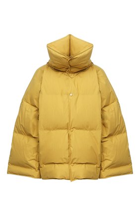 Женская пуховая куртка BOTTEGA VENETA желтого цвета по цене 182500 руб., арт. 632739/VKH50 | Фото 1 Женская пуховая куртка BOTTEGA VENETA желтого цвета, арт. 632739/VKH50 | Фото 1