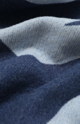 Мужской шарф из шерсти и кашемира ISABEL MARANT синего цвета по цене 24250 руб., арт. EC0242-20A019J/L0LI | Фото 2 Мужской шарф из шерсти и кашемира ISABEL MARANT синего цвета, арт. EC0242-20A019J/L0LI | Фото 2