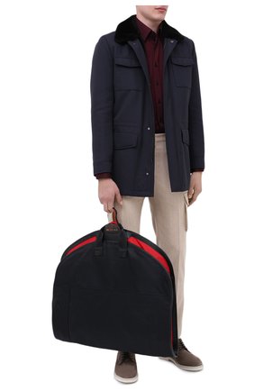 Мужская кофр KITON черного цвета по цене 114500 руб., арт. UBCL0THN00808 | Фото 2 Мужская кофр KITON черного цвета, арт. UBCL0THN00808 | Фото 2