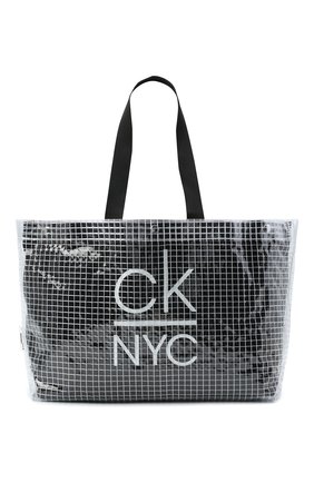 Мужская сумка-шопер CALVIN KLEIN черно-белого цвета по цене 7995 руб., арт. K90KW00005 | Фото 1 Мужская сумка-шопер CALVIN KLEIN черно-белого цвета, арт. K90KW00005 | Фото 1