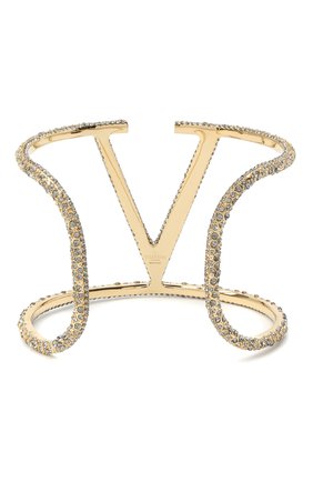 Женский браслет valentino garavani vlogo cuff VALENTINO золотого цвета по цене 75500 руб., арт. UW2J0G54/YCW | Фото 2 Женский браслет valentino garavani vlogo cuff VALENTINO золотого цвета, арт. UW2J0G54/YCW | Фото 2