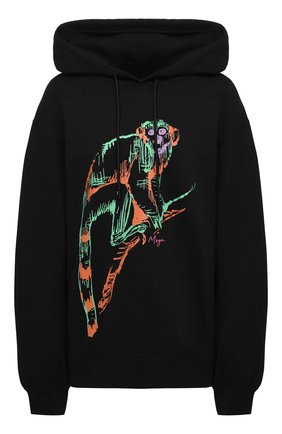 Женская хлопковое худи MSGM черного цвета по цене 22350 руб., арт. 2943MDM76 207649 | Фото 1 Женская хлопковое худи MSGM черного цвета, арт. 2943MDM76 207649 | Фото 1