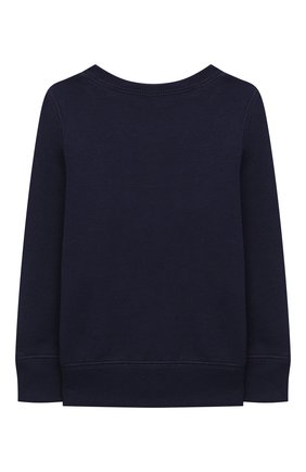 Детский хлопковый свитшот POLO RALPH LAUREN синего цвета по цене 6185 руб., арт. 311807094 | Фото 2 Детский хлопковый свитшот POLO RALPH LAUREN синего цвета, арт. 311807094 | Фото 2