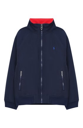 Детского хлопковая куртка POLO RALPH LAUREN синего цвета по цене 14600 руб., арт. 323785763 | Фото 1 Детского хлопковая куртка POLO RALPH LAUREN синего цвета, арт. 323785763 | Фото 1