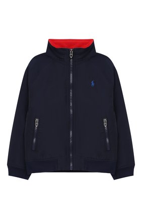 Детского хлопковая куртка POLO RALPH LAUREN синего цвета по цене 13350 руб., арт. 322785763 | Фото 1 Детского хлопковая куртка POLO RALPH LAUREN синего цвета, арт. 322785763 | Фото 1