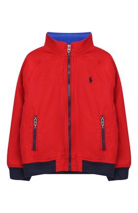 Детского хлопковая куртка POLO RALPH LAUREN красного цвета по цене 13350 руб., арт. 322785763 | Фото 1 Детского хлопковая куртка POLO RALPH LAUREN красного цвета, арт. 322785763 | Фото 1