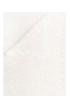 Детского шерстяное одеяло IL TRENINO белого цвета, арт. 20 7809/E0 | Фото 1 (Региональные ограничения белый список (Axapta Mercury): RU)