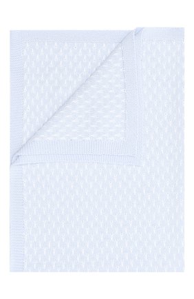 Детского шерстяное одеяло IL TRENINO голубого цвета, арт. 20 7809/E0 | Фото 1 (Региональные ограничения белый список (Axapta Mercury): RU)