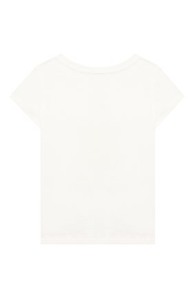 Детская хлопковая футболка POLO RALPH LAUREN белого цвета по цене 3620 руб., арт. 313790444 | Фото 2 Детская хлопковая футболка POLO RALPH LAUREN белого цвета, арт. 313790444 | Фото 2