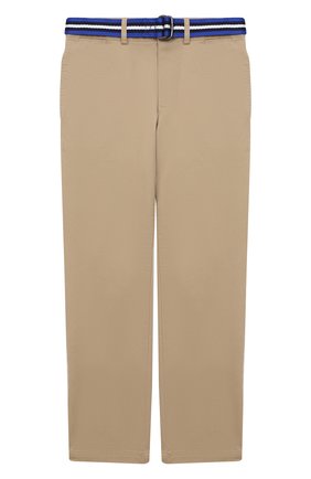 Детские брюки POLO RALPH LAUREN бежевого цвета по цене 7320 руб., арт. 323785694 | Фото 1 Детские брюки POLO RALPH LAUREN бежевого цвета, арт. 323785694 | Фото 1