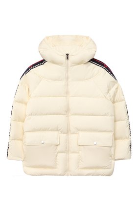 Детского пуховая куртка GUCCI бежевого цвета по цене 95100 руб., арт. 622831/XWAK7 | Фото 1 Детского пуховая куртка GUCCI бежевого цвета, арт. 622831/XWAK7 | Фото 1