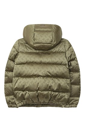 Детский пуховая куртка HERNO зеленого цвета по цене 34800 руб., арт. PI0093B/12289/4A-8A | Фото 2 Детский пуховая куртка HERNO зеленого цвета, арт. PI0093B/12289/4A-8A | Фото 2