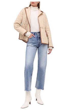 Женская стеганая куртка RALPH LAUREN кремвого цвета по цене 216500 руб., арт. 290815963 | Фото 2 Женская стеганая куртка RALPH LAUREN кремвого цвета, арт. 290815963 | Фото 2