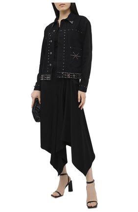 Женская джинсовая куртка POLO RALPH LAUREN черного цвета по цене 38400 руб., арт. 211799678 | Фото 2 Женская джинсовая куртка POLO RALPH LAUREN черного цвета, арт. 211799678 | Фото 2