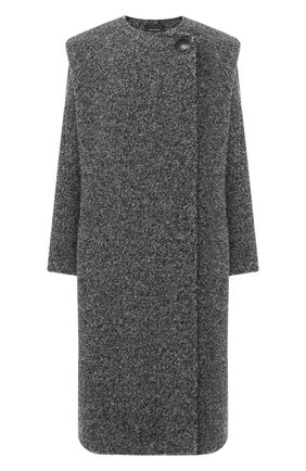 Женское шерстяное пальто ISABEL MARANT серого цвета по цене 143500 руб., арт. MA0798-20A011I/GELT0N | Фото 1 Женское шерстяное пальто ISABEL MARANT серого цвета, арт. MA0798-20A011I/GELT0N | Фото 1