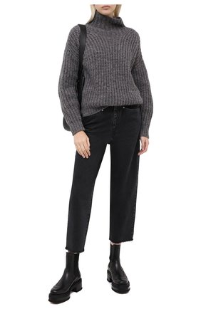Женские джинсы ISABEL MARANT серого цвета по цене 30850 руб., арт. PA1748-20A022I/NALISKA | Фото 2 Женские джинсы ISABEL MARANT серого цвета, арт. PA1748-20A022I/NALISKA | Фото 2