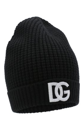 Женская кашемировая шапка DOLCE & GABBANA черного цвета по цене 36550 руб., арт. FX214Z/JAW5Q | Фото 1 Женская кашемировая шапка DOLCE & GABBANA черного цвета, арт. FX214Z/JAW5Q | Фото 1