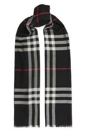 Мужские шарф из шерсти и шелка BURBERRY синего цвета по цене 28050 руб., арт. 8015406 | Фото 1 Мужские шарф из шерсти и шелка BURBERRY синего цвета, арт. 8015406 | Фото 1