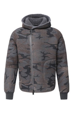 Мужская дубленка EMPORIO ARMANI серого цвета по цене 258500 руб., арт. 91R45P/91P47 | Фото 1 Мужская дубленка EMPORIO ARMANI серого цвета, арт. 91R45P/91P47 | Фото 1