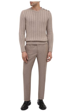 Мужские брюки из шерсти и шелка RALPH LAUREN бежевого цвета по цене 98550 руб., арт. 798804740 | Фото 2 Мужские брюки из шерсти и шелка RALPH LAUREN бежевого цвета, арт. 798804740 | Фото 2