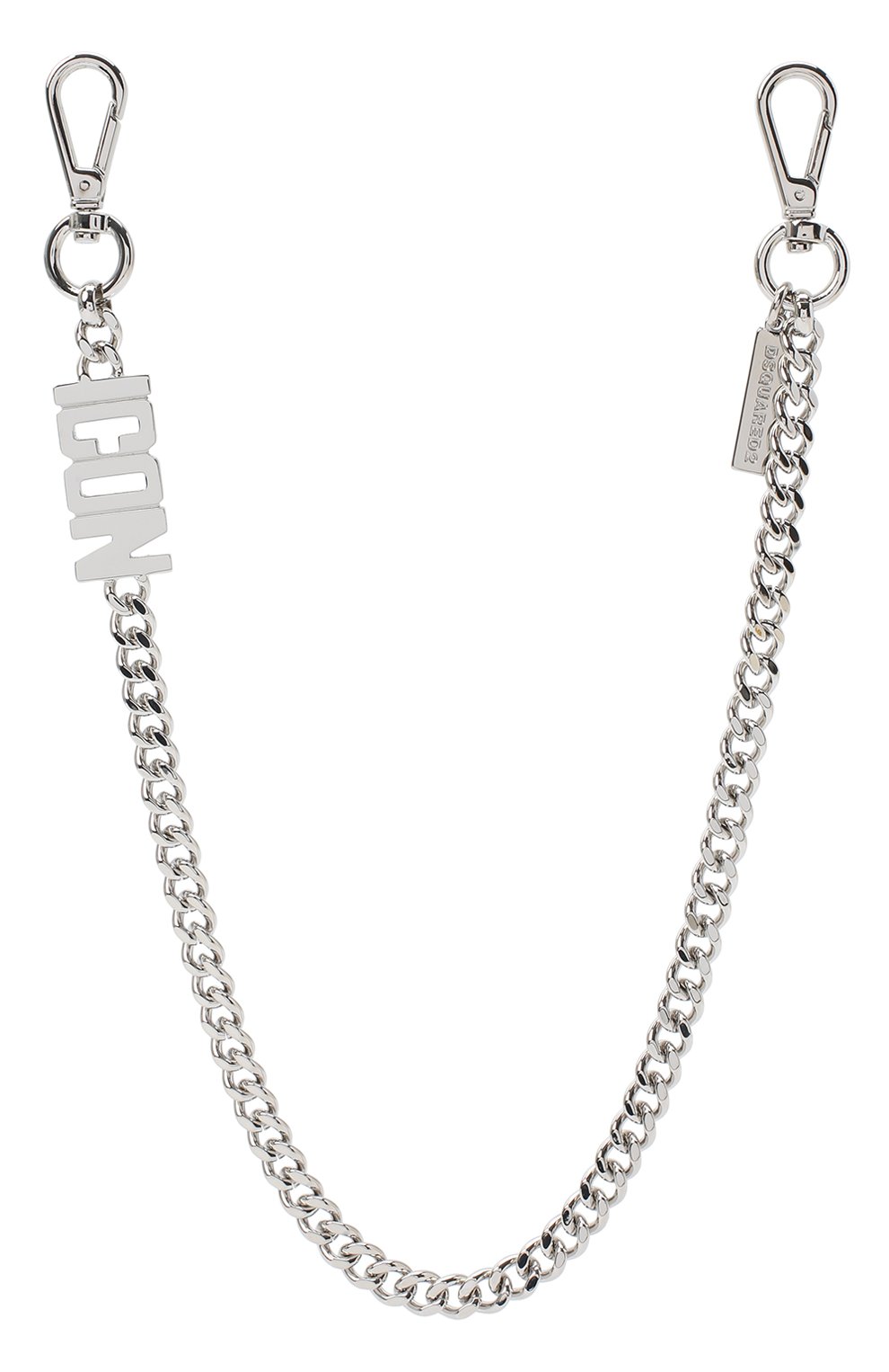 Мужского цепь DSQUARED2 серебряного цвета, арт. CHM0033/37200001 | Фото 1