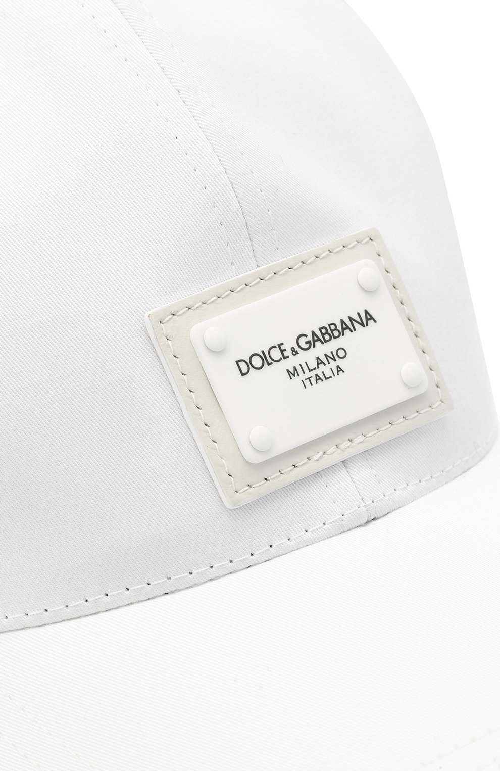 Хлопковая бейсболка Dolce & Gabbana GH590A/FUFJR Фото 3