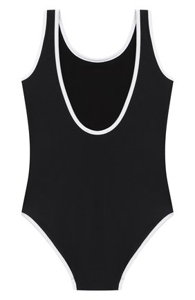 Детского слитный купальник BALMAIN черного цвета по цене 10800 руб., арт. 6N0139/NX360/4-10 | Фото 2 Детского слитный купальник BALMAIN черного цвета, арт. 6N0139/NX360/4-10 | Фото 2