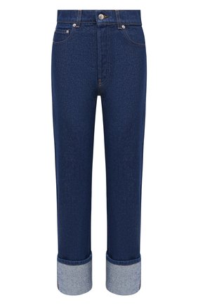 Женские джинсы NANUSHKA синего цвета по цене 28800 руб., арт. CH0_INDIG0_RIGID DENIM | Фото 1 Женские джинсы NANUSHKA синего цвета, арт. CH0_INDIG0_RIGID DENIM | Фото 1